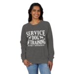 Service Dog Training Crewneck Sweatshirt, Unisex Raglan Pullover - Image 7