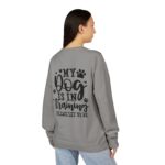 Dog in Training Sweatshirt, Unisex ComfortWash Crewneck Sweatshirt - Image 8