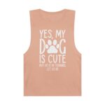Yes, My Dog Is Cute-But He is in Training-Unisex Tank Top - Image 13