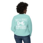 Female Service Dog Awareness Crewneck Sweatshirt - Image 36