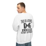 Male Service Dog Awareness Crewneck Sweatshirt | Unisex Lightweight - Image 12