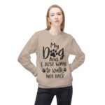 My Dog Sweatshirt, Fleece Crewneck - Image 11