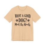 Meet A Dog's Needs Unisex Jersey Short Sleeve Tee - Image 3