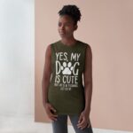Yes, My Dog Is Cute-But He is in Training-Unisex Tank Top - Image 20