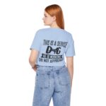 Service Dog Awareness Tee, Unisex Jersey Short Sleeve Tee - Image 66