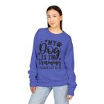 Dog in Training Sweatshirt, Unisex ComfortWash Crewneck Sweatshirt - Image 32