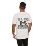 Service Dog Awareness Tee | Unisex Jersey Short Sleeve T-Shirt - Image 18