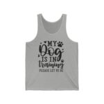 Dog Training Jersey Tank Unisex - Image 5