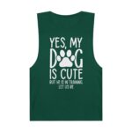 Yes, My Dog Is Cute-But He is in Training-Unisex Tank Top - Image 21