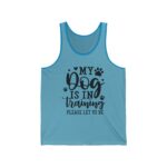 Dog Training Unisex Jersey Tank/Crewneck - Image 3