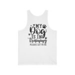 Dog Training Jersey Tank Unisex - Image 4