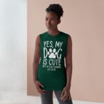 Yes, My Dog Is Cute-But He is in Training-Unisex Tank Top - Image 24