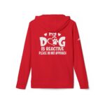 My Dog Is Reactive” Fleece Hoodie – Dog Lover Gift - Image 20