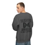Male Service Dog Awareness Crewneck Sweatshirt | Unisex Lightweight - Image 42
