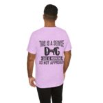 Service Dog Awareness Tee | Unisex Jersey Short Sleeve T-Shirt - Image 54