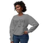 Mountains-Unisex Lightweight Crewneck Sweatshirt - Image 19