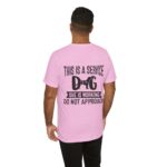 Service Dog Awareness Tee | Unisex Jersey Short Sleeve T-Shirt - Image 48