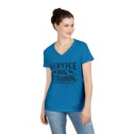 Service Dog Training V-Neck T-Shirt - Image 10