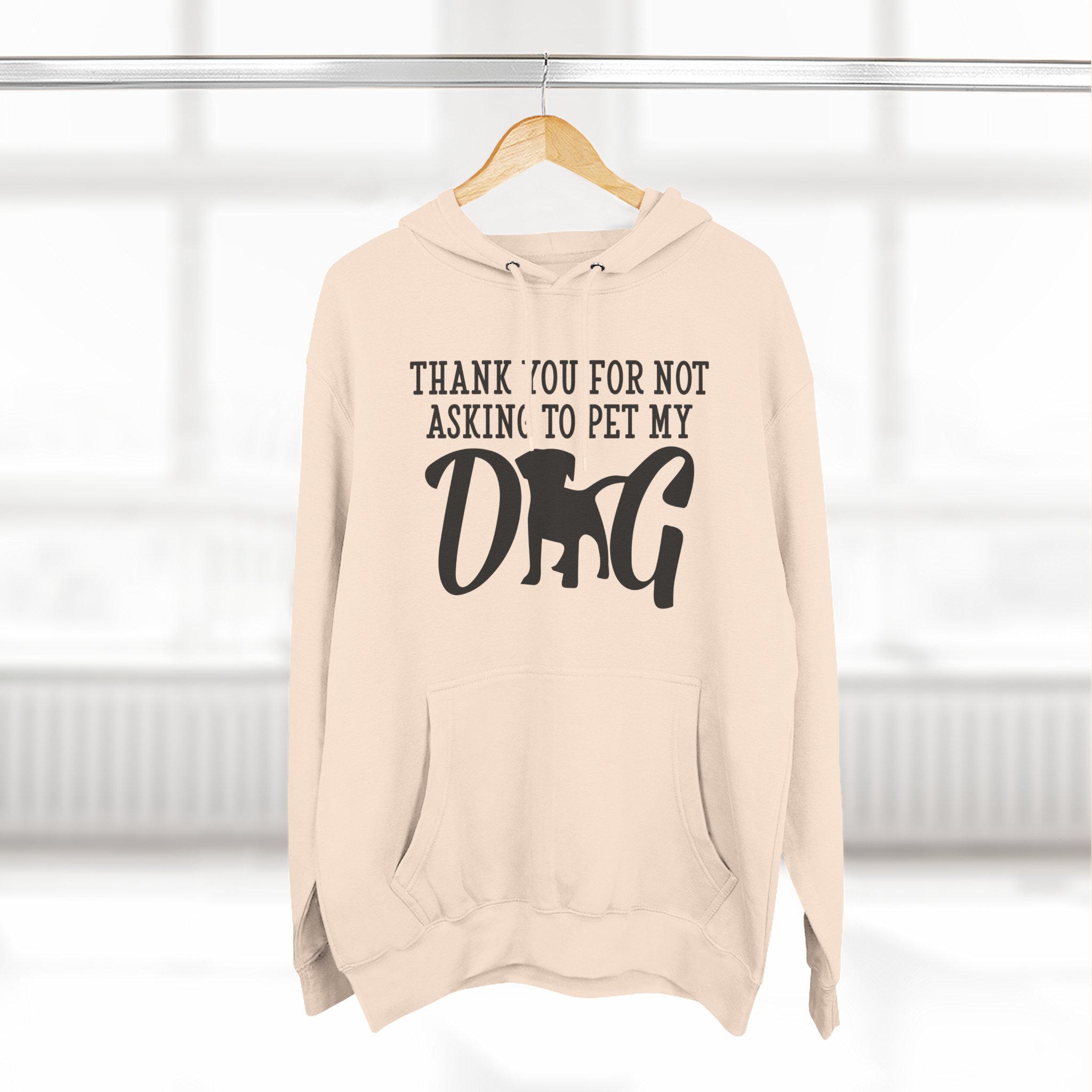 1482901648427319687_2048-1.jpeg Thank You for Not Asking to Pet My Dog Hoodie - Image 1