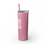 Evil Dog Skinny Tumbler – Stylish Gift for Dog Lovers - Image 28