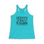 Service Dog Training Tank, Cute Racerback Tank - Image 2