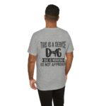 Service Dog Awareness Tee | Unisex Jersey Short Sleeve T-Shirt - Image 36