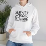 Service Dog in Training Hoodie, Unisex Sweatshirt - Image 16