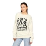 Dog in Training Sweatshirt, Unisex ComfortWash Crewneck Sweatshirt - Image 12