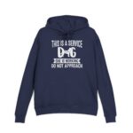 Female Service Dog Hoodie - Unisex French Terry Pullover - Image 11