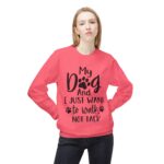 My Dog Sweatshirt, Fleece Crewneck