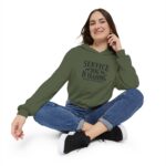 Service Dog Training Women's Cinched Hoodie - Image 15