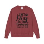 Dog in Training Sweatshirt, Unisex ComfortWash Crewneck Sweatshirt - Image 39