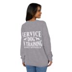 Service Dog Training Crewneck Sweatshirt, Unisex Raglan Pullover - Image 24