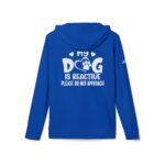 My Dog Is Reactive” Fleece Hoodie – Dog Lover Gift - Image 2