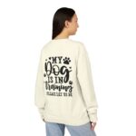 Dog in Training Sweatshirt, Unisex ComfortWash Crewneck Sweatshirt - Image 13