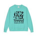 Dog in Training Sweatshirt, Unisex ComfortWash Crewneck Sweatshirt - Image 19