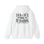 Service Dog in Training Hoodie, Unisex Sweatshirt - Image 10