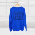 Hiking Peaceful Message Sweatshirt - Image 12