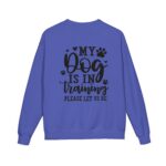 Dog in Training Sweatshirt, Unisex ComfortWash Crewneck Sweatshirt - Image 31