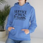 Service Dog in Training Hoodie, Unisex Sweatshirt - Image 72