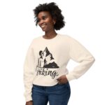 Hiking Adventure Sweatshirt | Unisex Lightweight Crewneck - Image 11