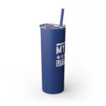 Evil Dog Skinny Tumbler – Stylish Gift for Dog Lovers - Image 18