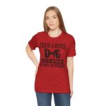 Service Dog Awareness Tee | Unisex Jersey Short Sleeve T-Shirt - Image 65