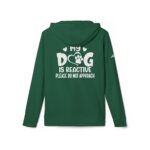 My Dog Is Reactive” Fleece Hoodie – Dog Lover Gift - Image 9