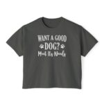 Meet a Dog's Needs-Women's Boxy Tee - Image 19