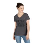Service Dog Training V-Neck T-Shirt - Image 12