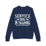 Service Dog Training Crewneck Sweatshirt, Unisex Raglan Pullover - Image 18