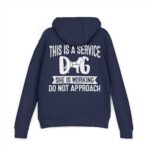 Female Service Dog Hoodie - Unisex French Terry Pullover - Image 12