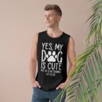 Yes, My Dog Is Cute-But He is in Training-Unisex Tank Top - Image 11