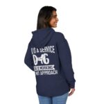 Female Service Dog Hoodie - Unisex French Terry Pullover - Image 14
